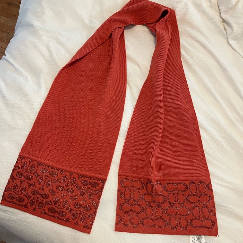 NWT Coach Scarf - Picture 3 of 9
